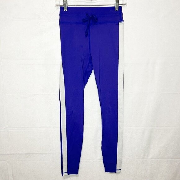 Spiritual Gangster Pants - Spiritual Gangster Leggings Size S Yoga Workout Gym Pants Striped Sparkly White